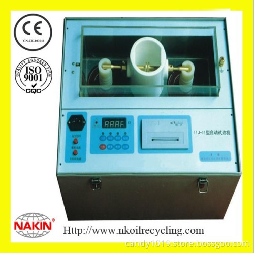 Insulating oil tester